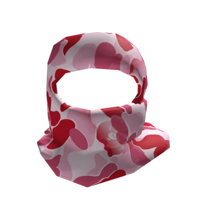 Pink Camo Shiesty Ski Mask 