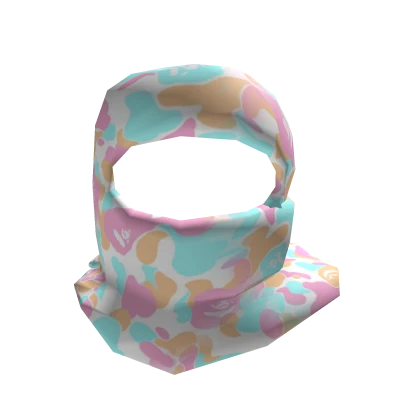 Candy Camo Shiesty Ski Mask