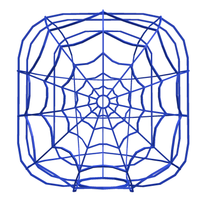 Web Face Blue