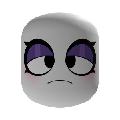 Bored Face [Institutional White]