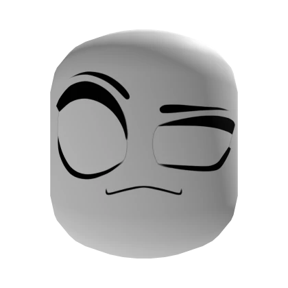 Thoughtful Face [Institutional White]