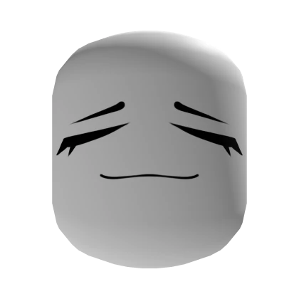 Relieved Face [Institutional White]