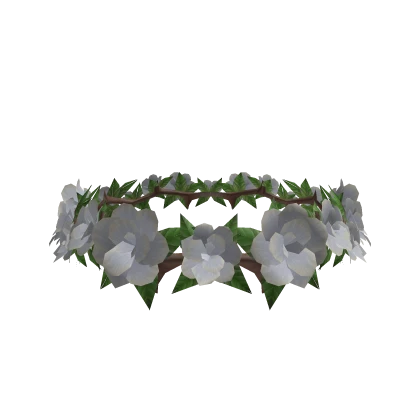 ✨Flower Crown Headband White