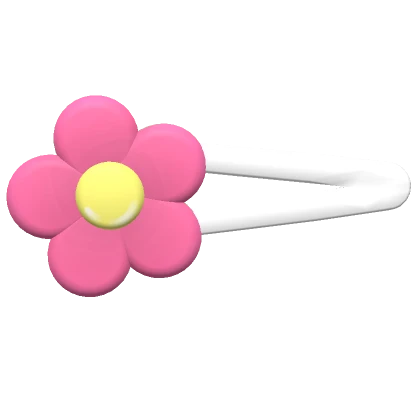 Y2k Flower Hair Clip