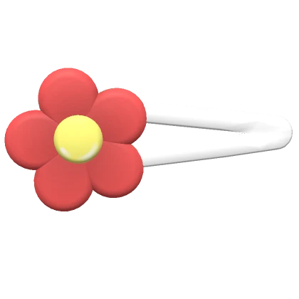 Y2k Flower Hair Clip