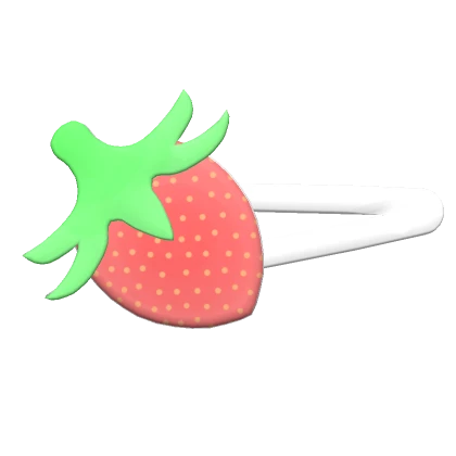 cutecore strawberry hair clip