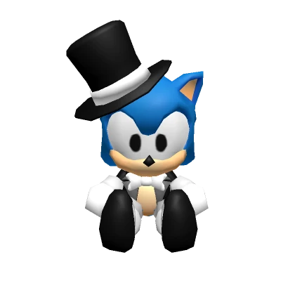 Tuxedo Sonic Plushie