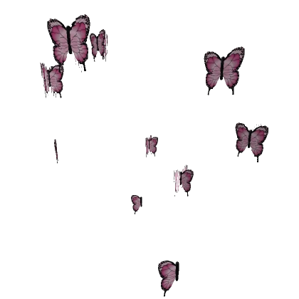 Animated Pink Butterflies