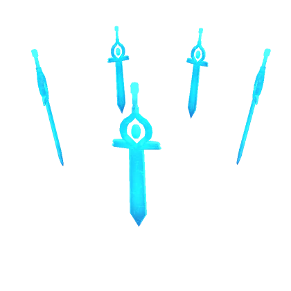 Glowing Blue Sword Aura