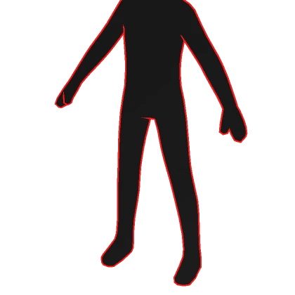 Void Red Avatar Highlights Outline