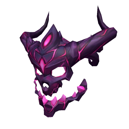 Purple Skull Mask