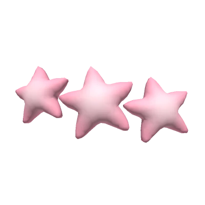 Pink Star Hairclips