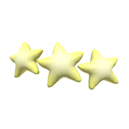 Yellow Star Hairclips