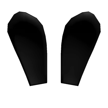 Pitch Black Bunny Ears Costume