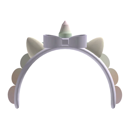♡ (FREE) : pretty purple unicorn petal headband