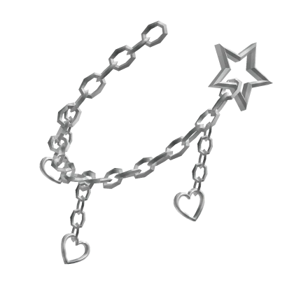 Silver Preppy Waist Chain