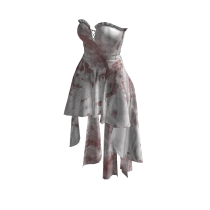Bloody Vampire Ruffle Long gown dress