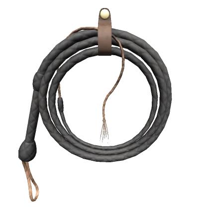 Adventurer's Black Bullwhip