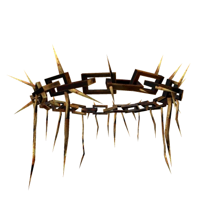 Rusty Head Spiked Chain Crown