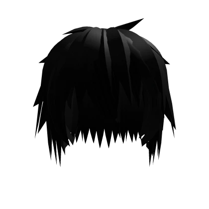 Black Fantasy Emo Hair