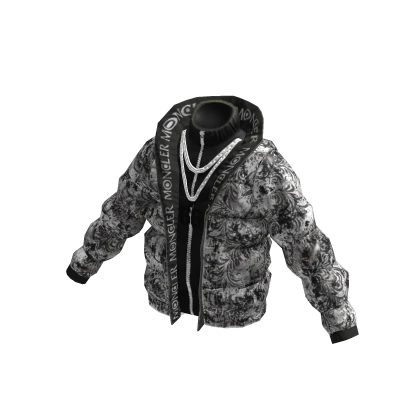 Designer Monclizzy Jacket with Chains