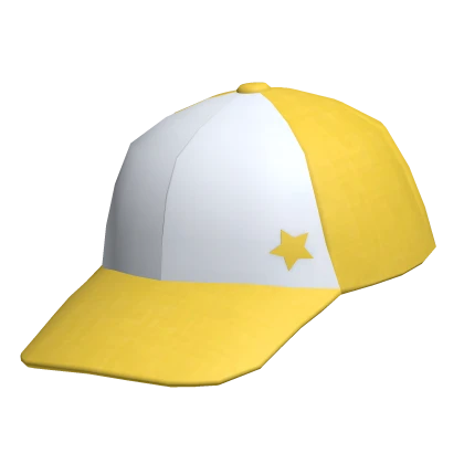 Tilted Yellow Cap