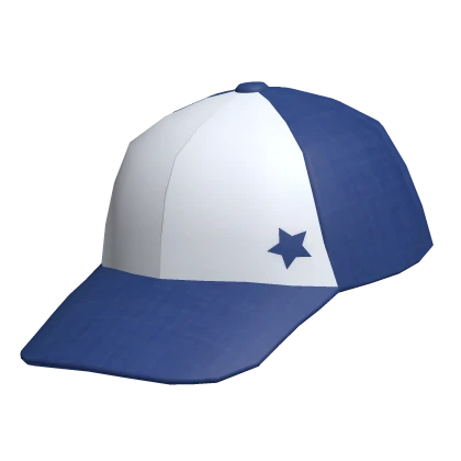 Tilted Blue Cap