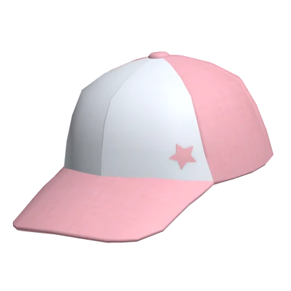 Tilted Pink Cap