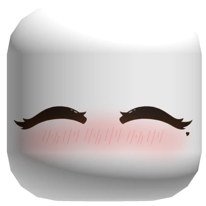 Simple Anime Blush w/ Heart Mole