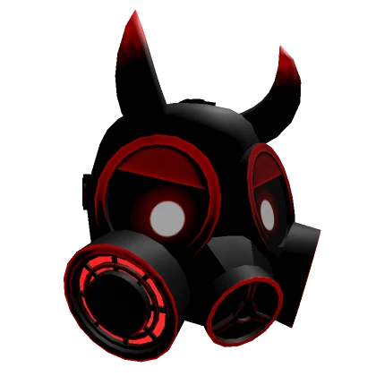 Red Gas Mask of Insanity