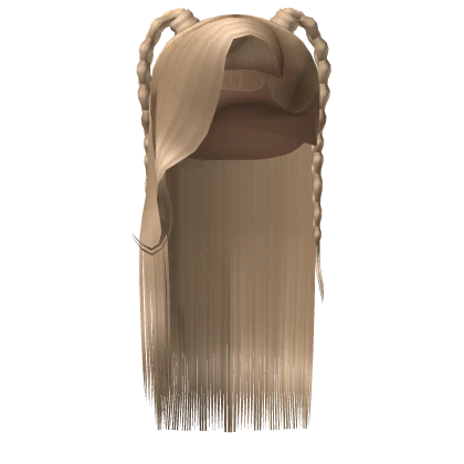 ⚜️• Side Part W/ Braids (Blonde)