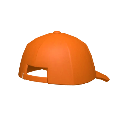 Backwards Orange Cap