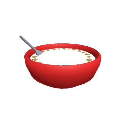 Red Crunch Cereal Bowl