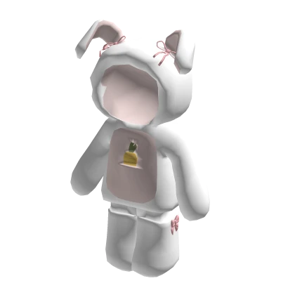 ♡ Cute Bunny Onesie Pink 3.0