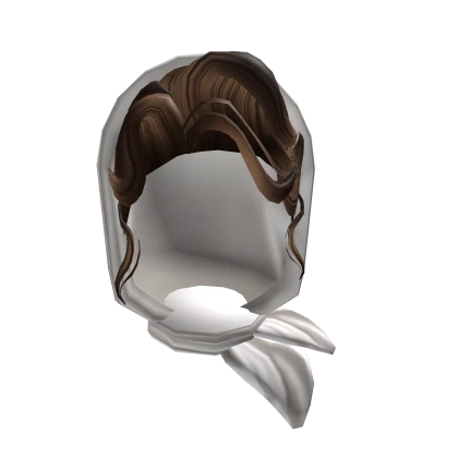 60's Headscarf in Brown