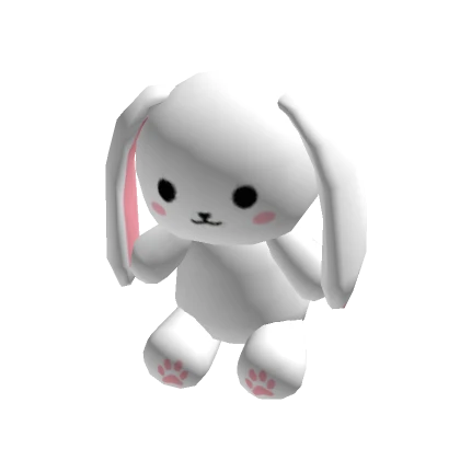 Adorable Huge White Bunny Plushie (Hand)