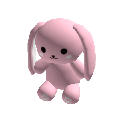 Adorable Huge Pink Bunny Plushie (Hand)