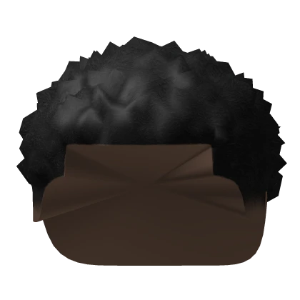 M11! - Short Messy Curly Afro hair w/ Low Taper 