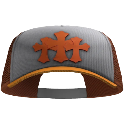 Chrome Hearts Cross Patch Trucker Hat | Forward