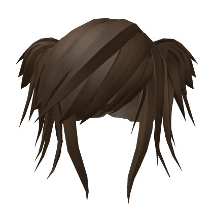 Messy Scene Tails in Brown