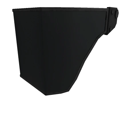 Black Guardsman Visor (Down)