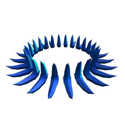 Sapphire Spikes Crown