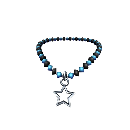 Dark&Cyan Star Necklace