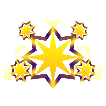 Glowing Star Crown