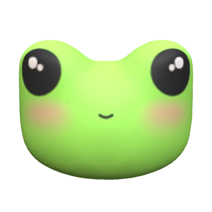 Kawaii Frog Head