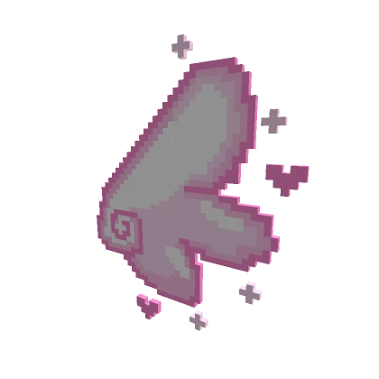 Pixel Angel Left Wing