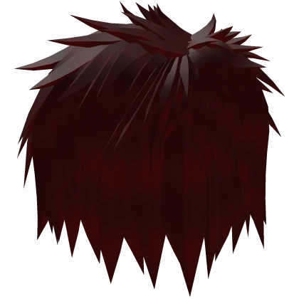 Red Messy Long Scene Vkei Hair