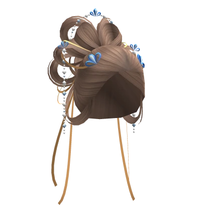 Milktea Empress Hair in Blue