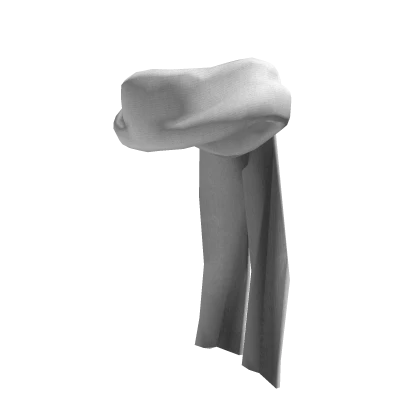 Long White Scarf