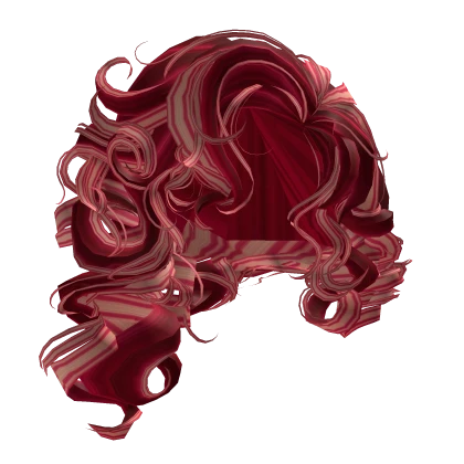 Hollywood glam curly hair - Strawberry pink 